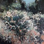 Tufa de trandafiri 2 – pictură în ulei, artist Cristian Porumb – Cristian Porumb – O Galerie de Artă