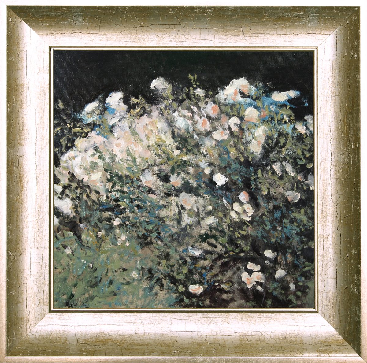 Tufa de trandafiri 3 – pictură în ulei, artist Cristian Porumb – Cristian Porumb – O Galerie de Artă