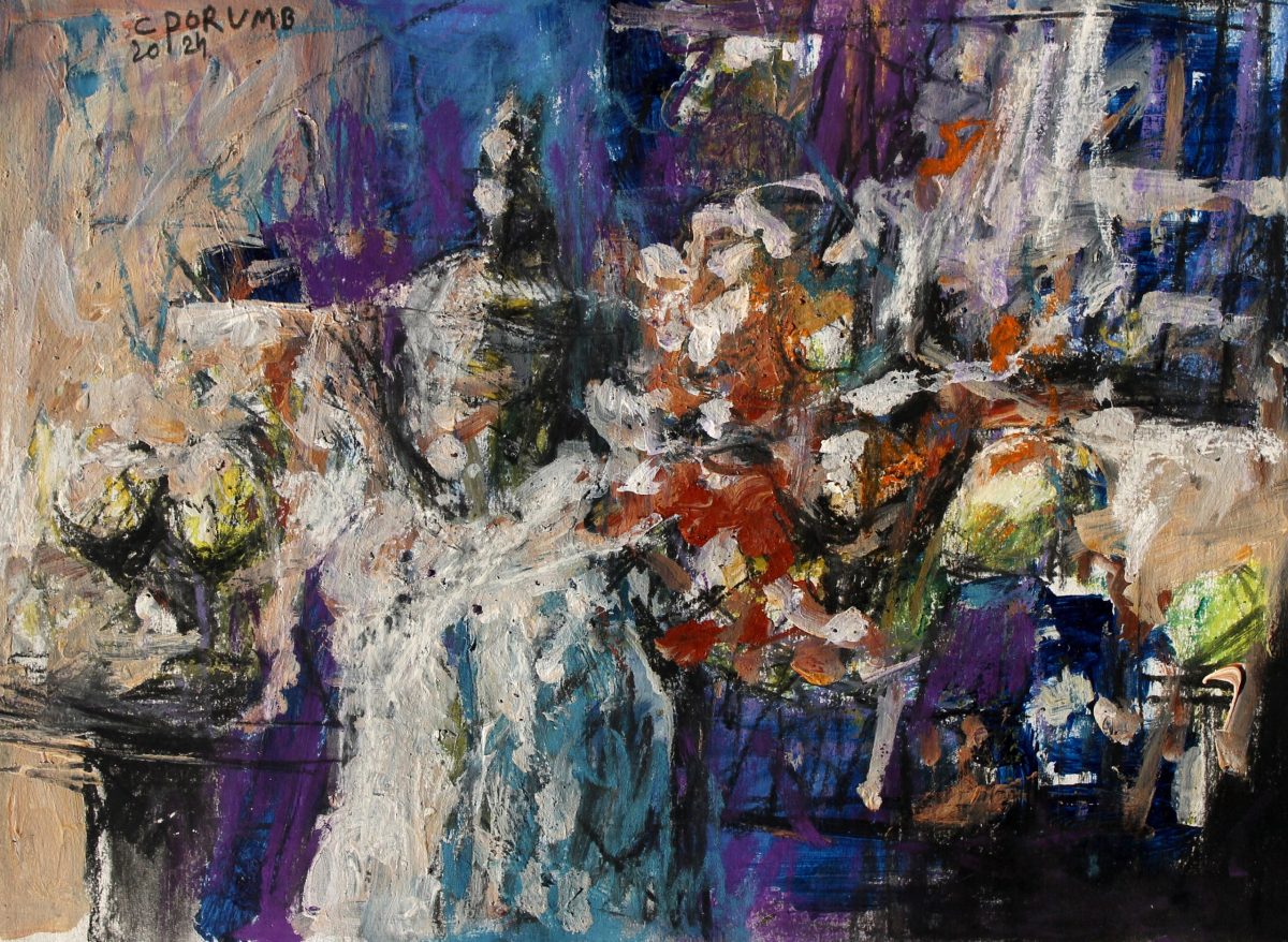 Vanitas 1 – tehnică mixtă, artist Cristian Porumb – Cristian Porumb – O Galerie de Artă