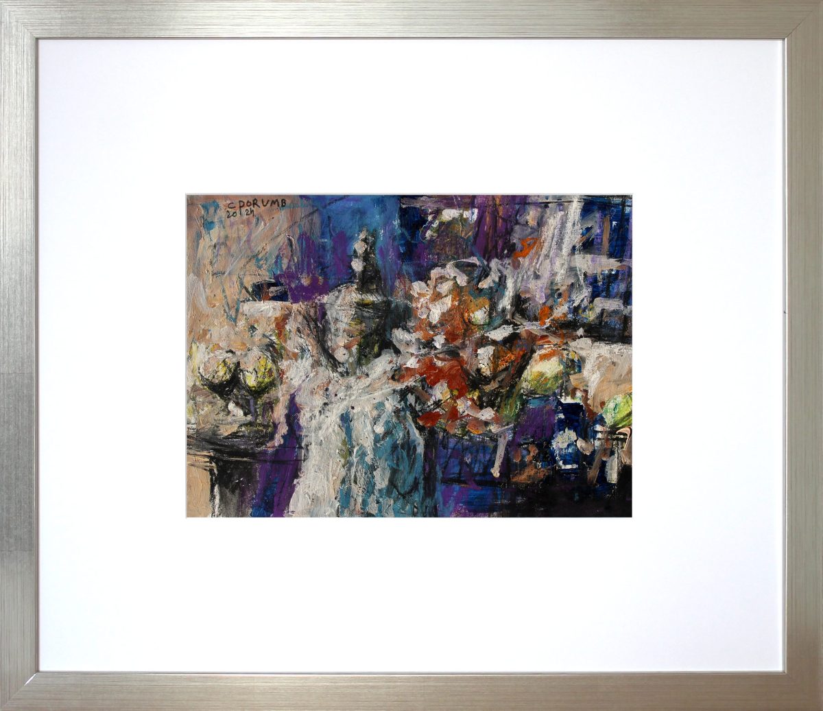 Vanitas 1 – tehnică mixtă, artist Cristian Porumb – Cristian Porumb – O Galerie de Artă
