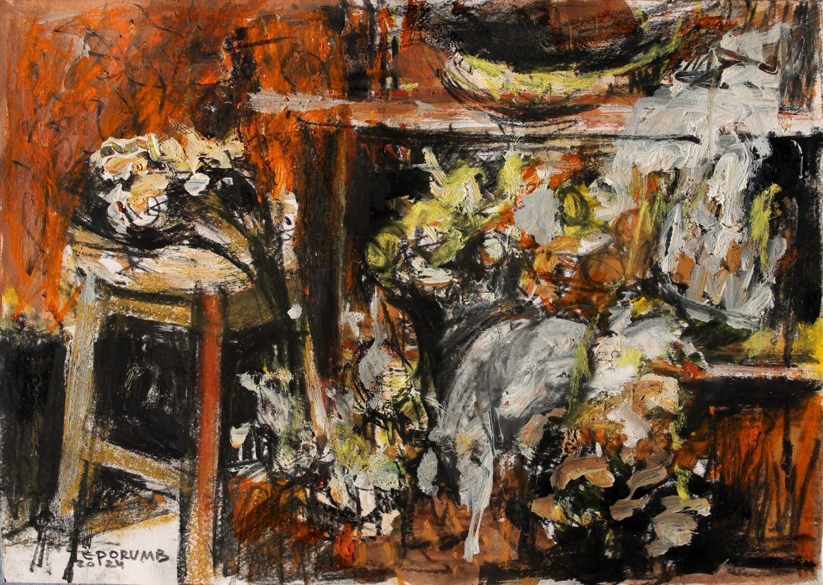 Vanitas 4 – tehnică mixtă, artist Cristian Porumb – Cristian Porumb – O Galerie de Artă