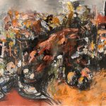 Vanitas 5 – tehnică mixtă, artist Cristian Porumb – Cristian Porumb – O Galerie de Artă