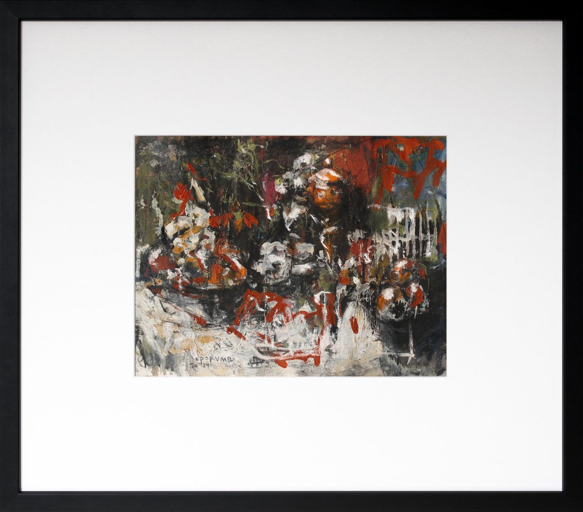 Vanitas 6 – tehnică mixtă, artist Cristian Porumb – Cristian Porumb – O Galerie de Artă