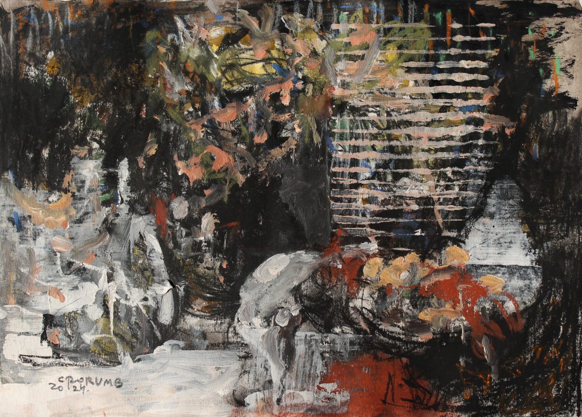 Vanitas 7 – tehnică mixtă, artist Cristian Porumb – Cristian Porumb – O Galerie de Artă