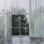 Vedere în grădină – pictură în ulei, artist Cristian Porumb – Cristian Porumb – O Galerie de Artă
