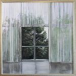 Vedere în grădină – pictură în ulei, artist Cristian Porumb – Cristian Porumb – O Galerie de Artă