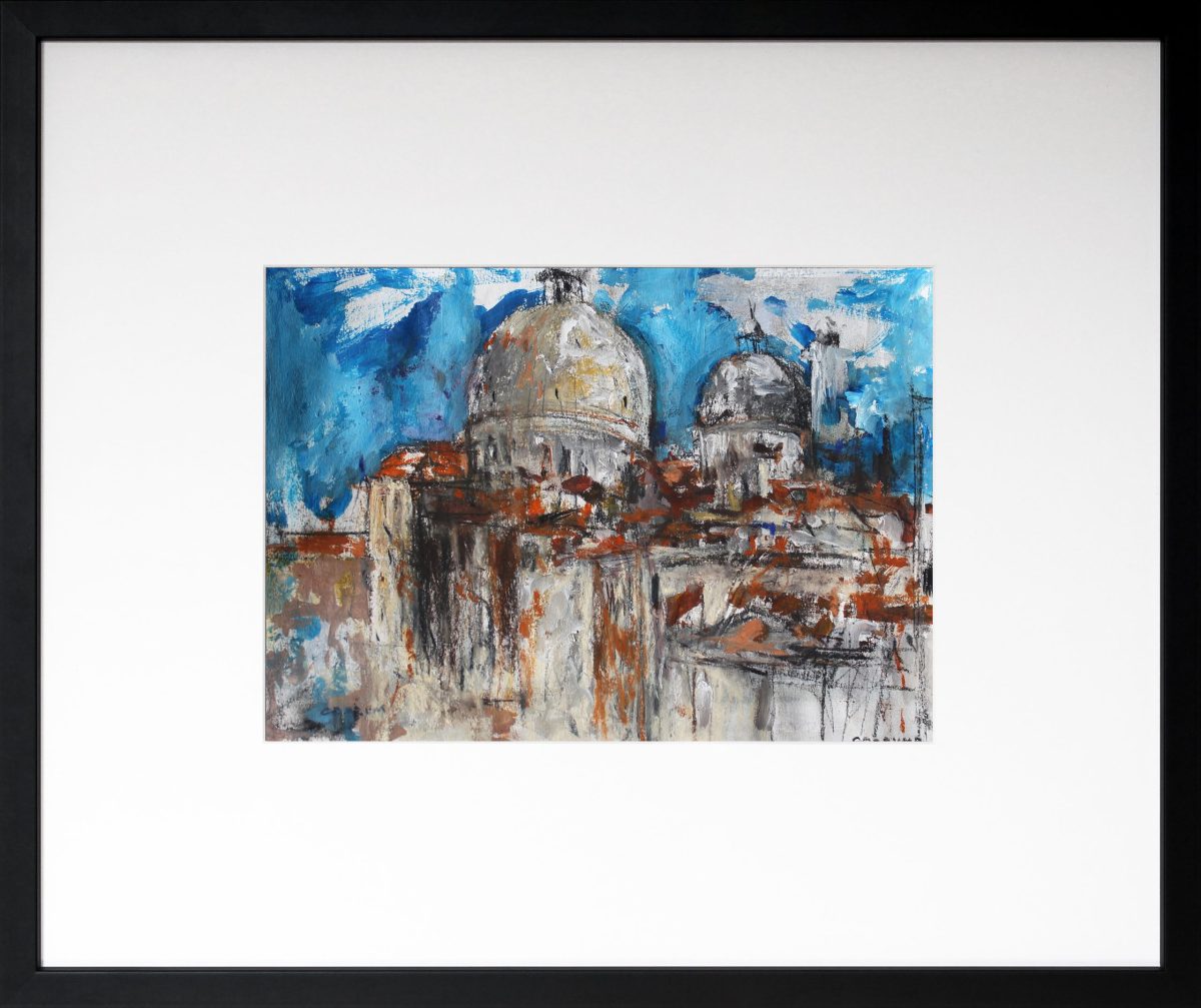 Veneția – tehnică mixtă, artist Cristian Porumb – Cristian Porumb – O Galerie de Artă