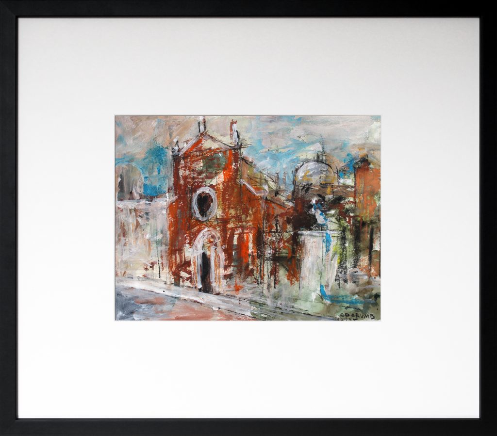 Veneția 10 – tehnică mixtă, artist Cristian Porumb – Cristian Porumb – O Galerie de Artă