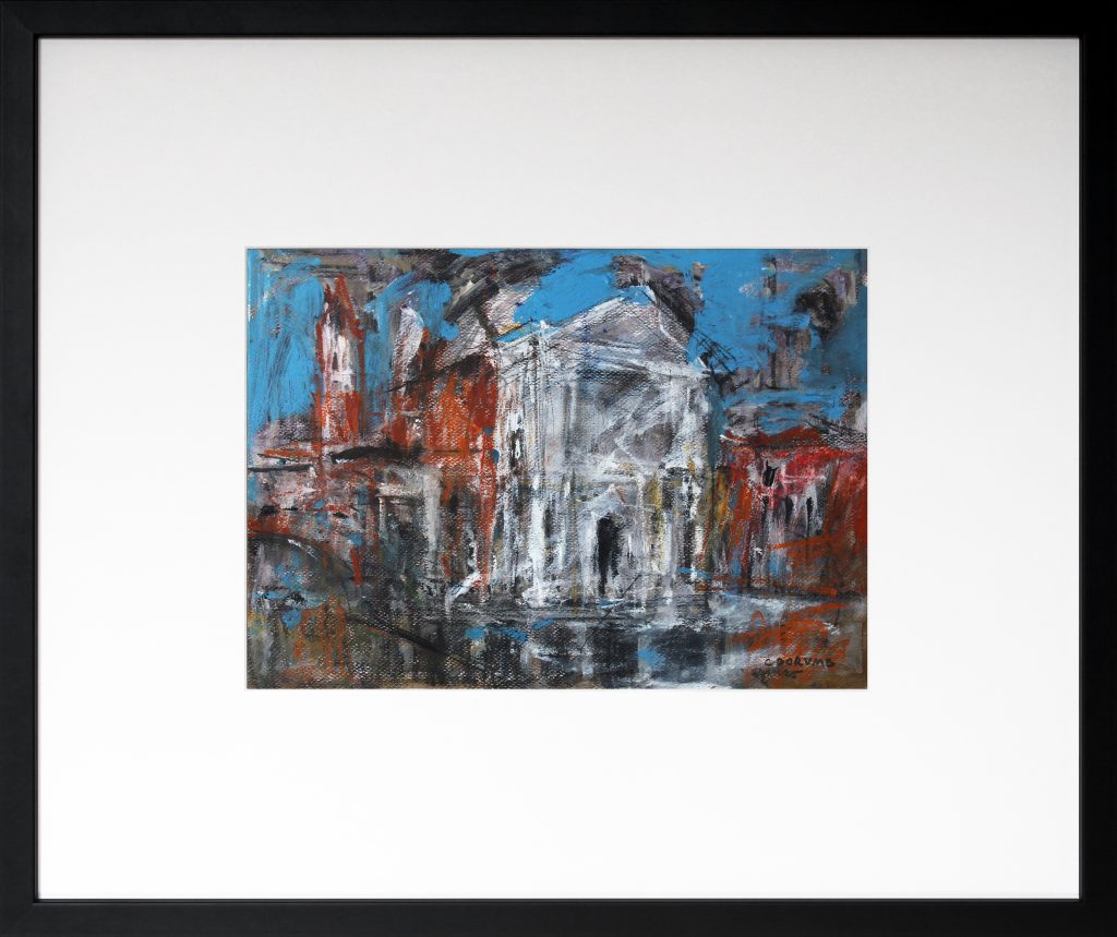 Veneția 11 – tehnică mixtă, artist Cristian Porumb – Cristian Porumb – O Galerie de Artă