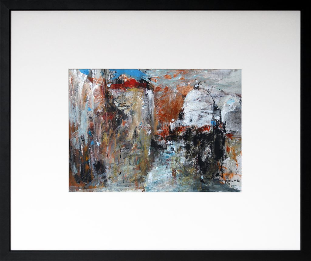 Veneția 13 – tehnică mixtă, artist Cristian Porumb – Cristian Porumb – O Galerie de Artă