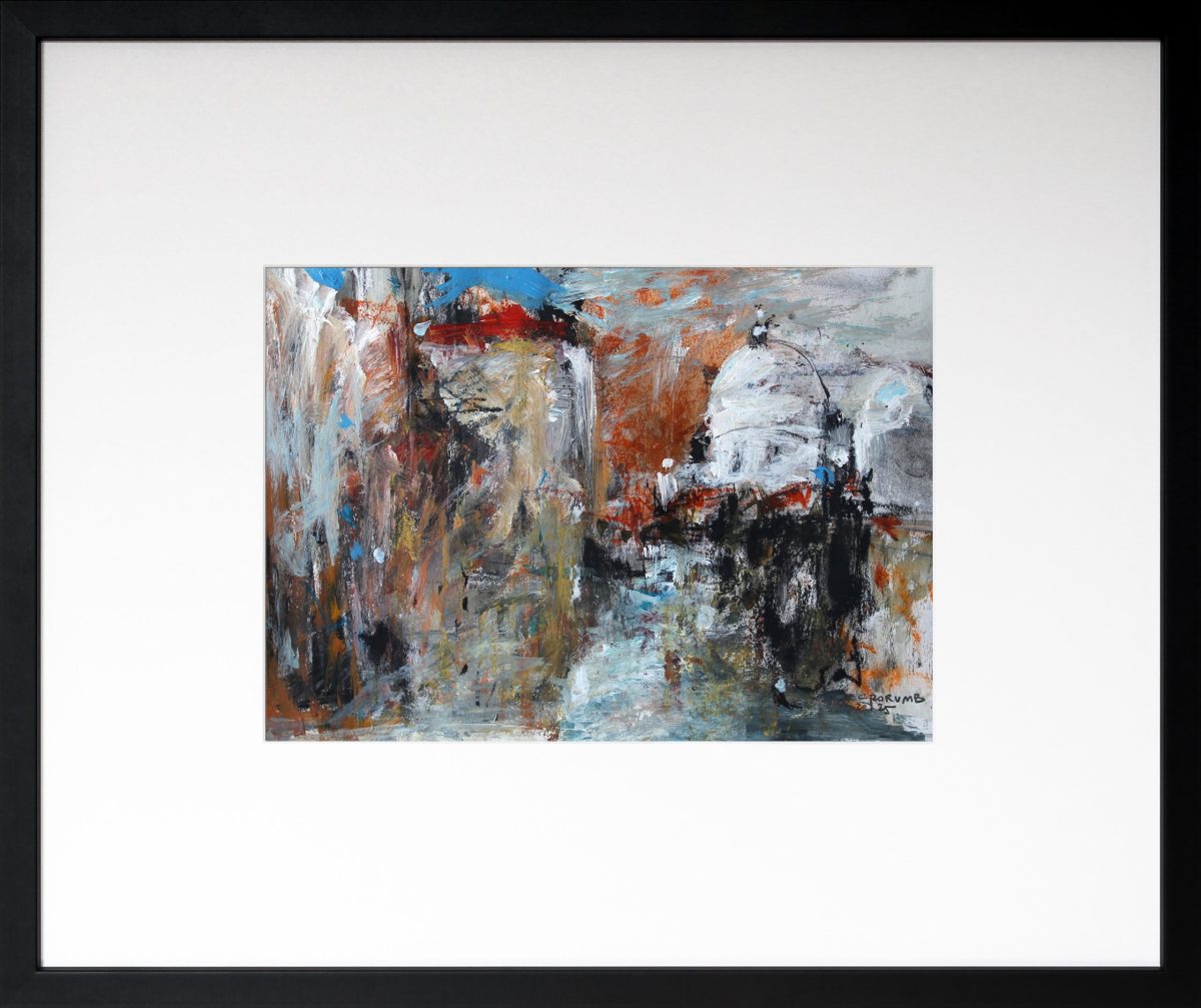 Veneția 13 – tehnică mixtă, artist Cristian Porumb – Cristian Porumb – O Galerie de Artă