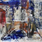 Veneția 2 – tehnică mixtă, artist Cristian Porumb – Cristian Porumb – O Galerie de Artă