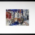 Veneția 2 – tehnică mixtă, artist Cristian Porumb – Cristian Porumb – O Galerie de Artă