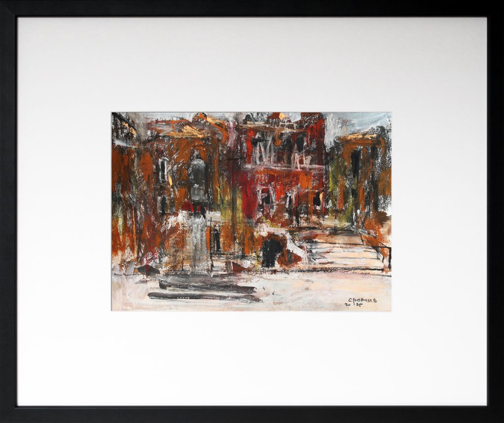 Veneția 7 – tehnică mixtă, artist Cristian Porumb – Cristian Porumb – O Galerie de Artă