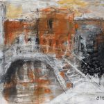 Veneția 8 – tehnică mixtă, artist Cristian Porumb – Cristian Porumb – O Galerie de Artă