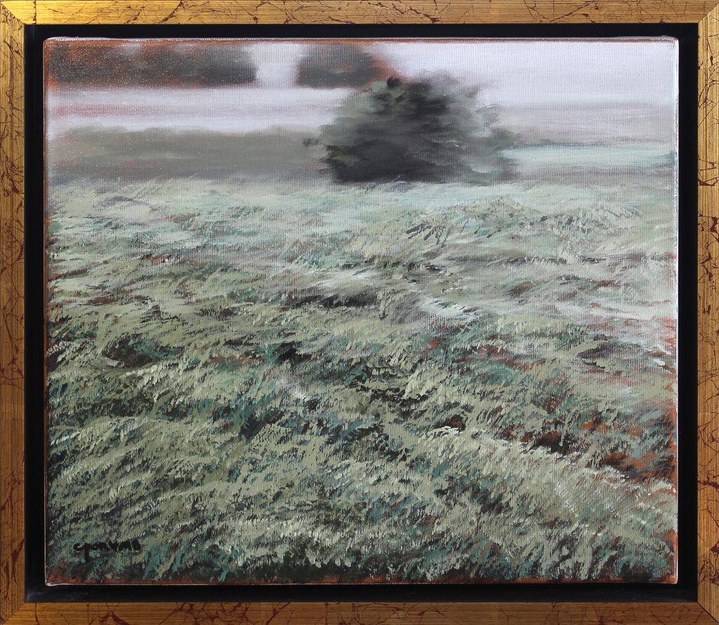 Zi de noiembrie – pictură în ulei, artist Cristian Porumb – Cristian Porumb – O Galerie de Artă