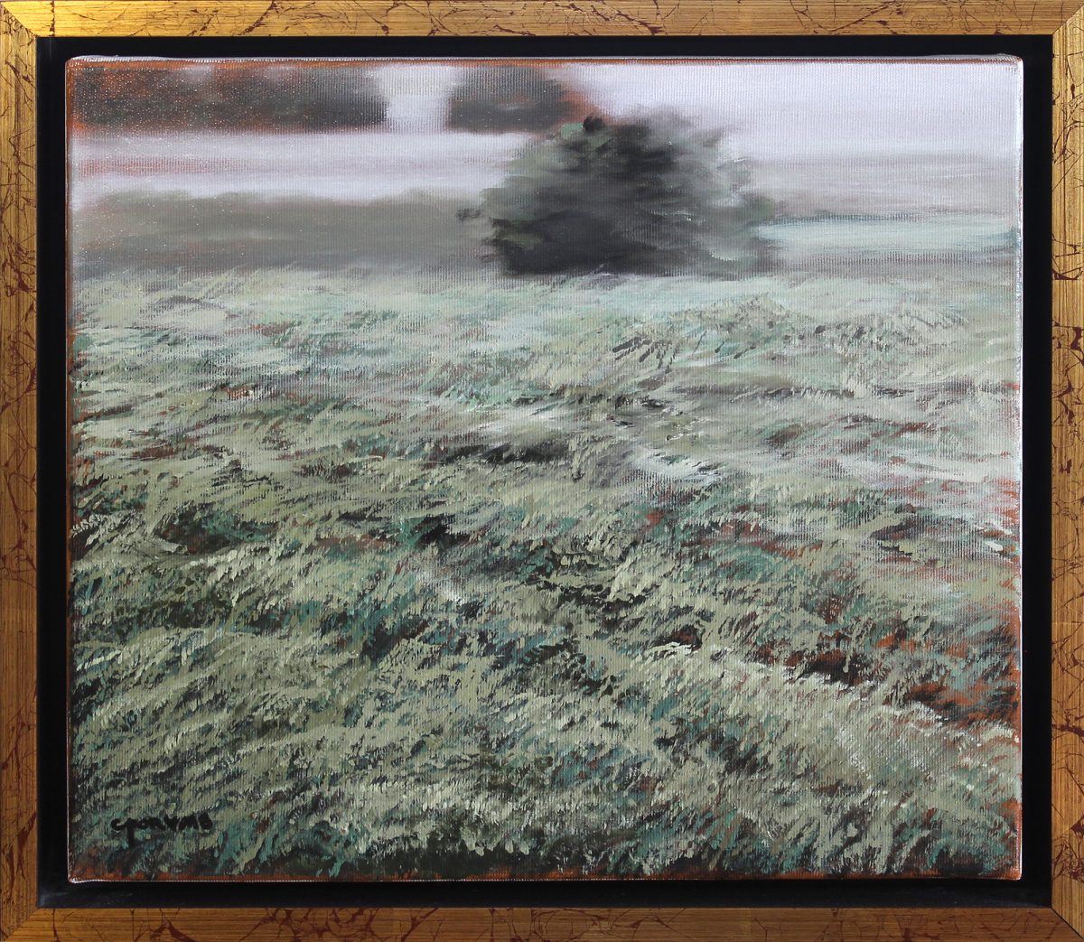 Zi de noiembrie – pictură în ulei, artist Cristian Porumb – Cristian Porumb – O Galerie de Artă