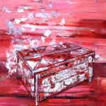 Lada de zestre – pictură în ulei, artistă Cristina Marian – Cristina Marian – O Galerie de Artă