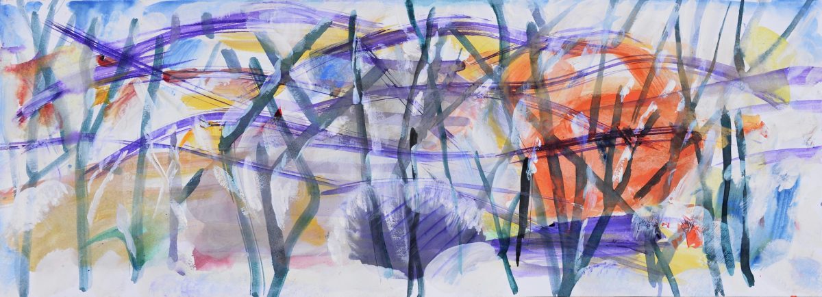 în the morning – acuarelă, artistă Cristina Marian – Cristina Marian – O Galerie de Artă