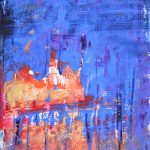 Island – pictură în acrilic, artistă Cristina Marian – Cristina Marian – O Galerie de Artă