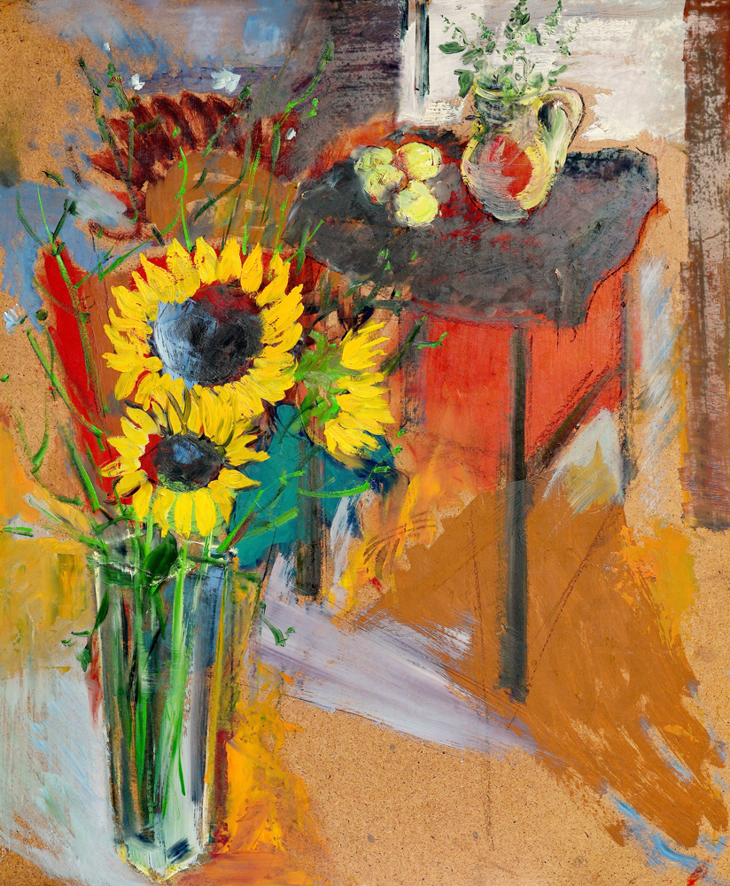 Summer în my studio – pictură în ulei, artistă Cristina Marian – Cristina Marian – O Galerie de Artă