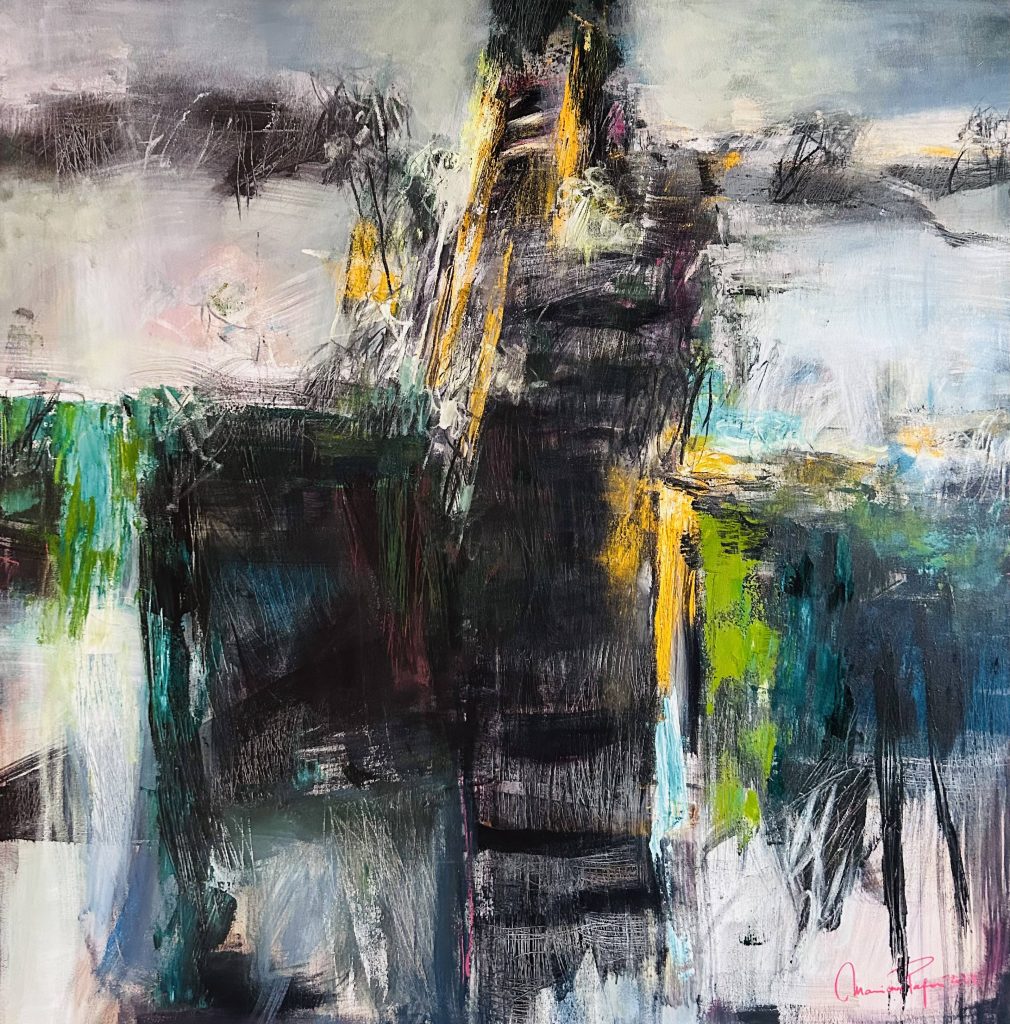 Introspecție 7 – pictură în ulei, artistă Mariana Papară – Mariana Papară – O Galerie de Artă