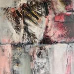 Introspecție 10 – pictură în acrilic, artistă Mariana Papară – Mariana Papară – O Galerie de Artă