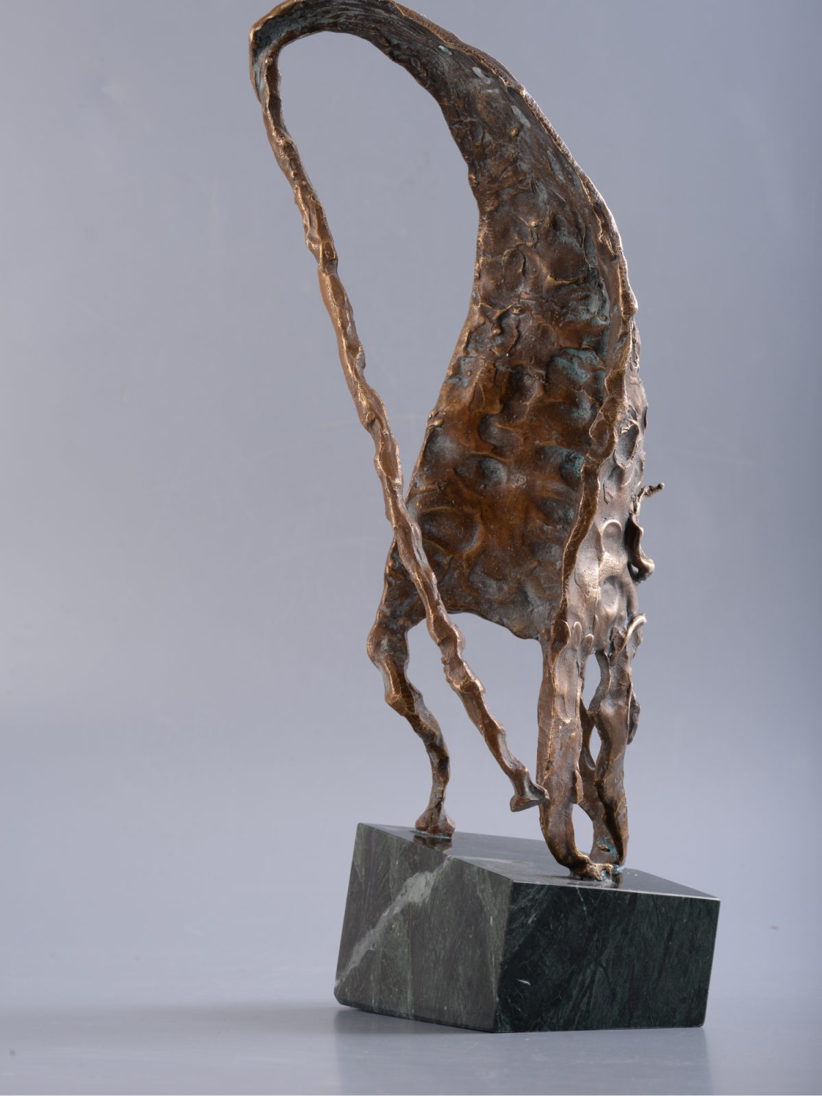 Mască – sculptură în bronz, artist Liviu Bumbu – Liviu Bumbu – O Galerie de Artă