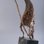 Mască – sculptură în bronz, artist Liviu Bumbu – Liviu Bumbu – O Galerie de Artă