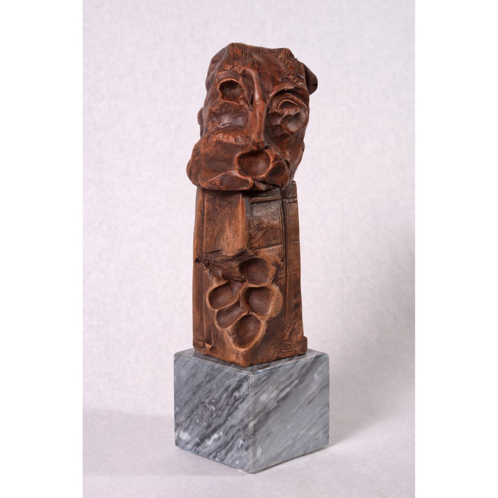 Mirare – sculptură în lut ars, artist LIVIU BUMBU