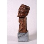 Mirare – sculptură în lut ars, artist Liviu Bumbu – Liviu Bumbu – O Galerie de Artă