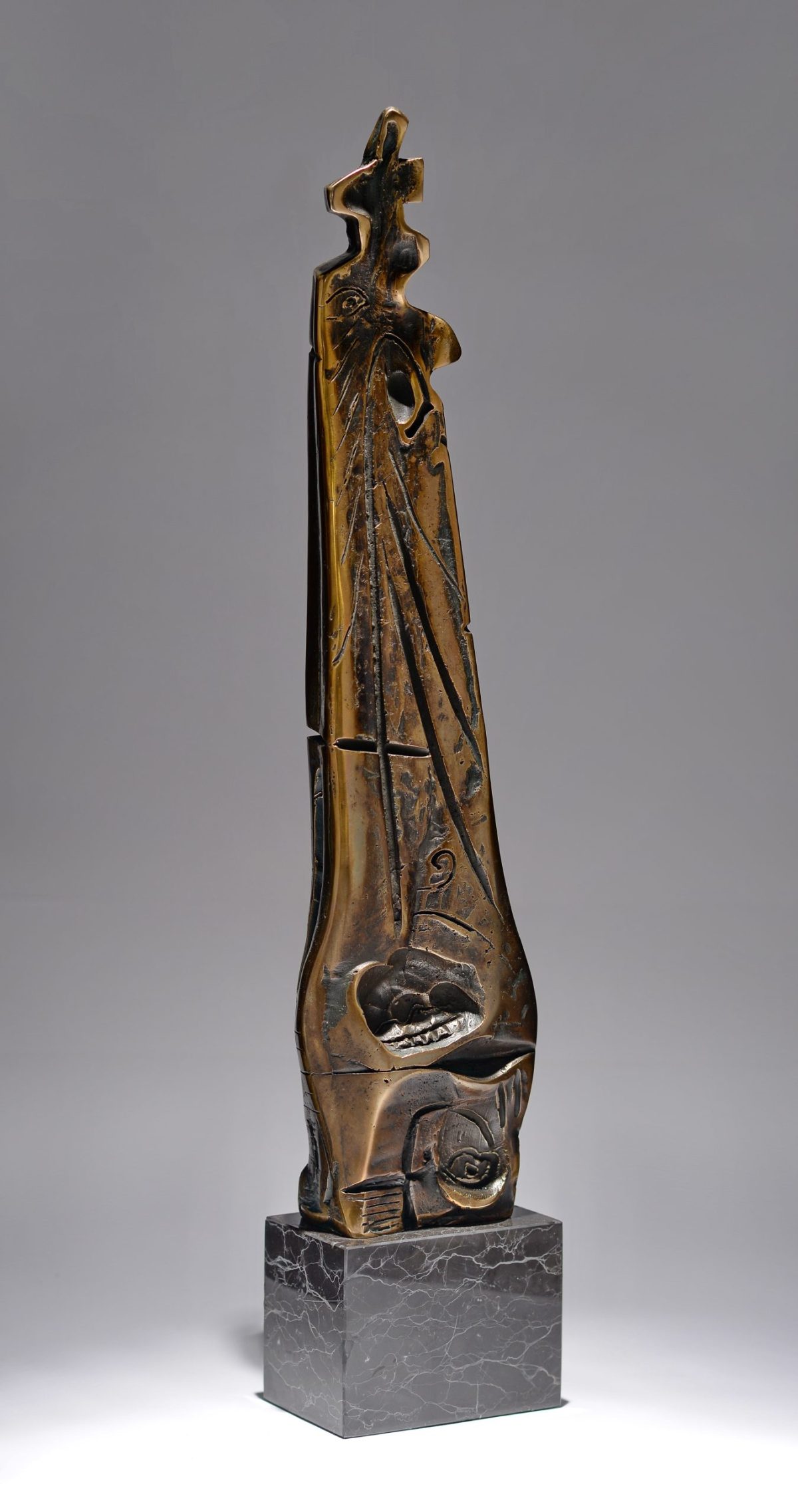 Portal – sculptură în bronz, artist Liviu Bumbu – Liviu Bumbu – O Galerie de Artă
