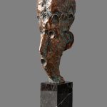 Priviri – sculptură în bronz, artist Liviu Bumbu – Liviu Bumbu – O Galerie de Artă