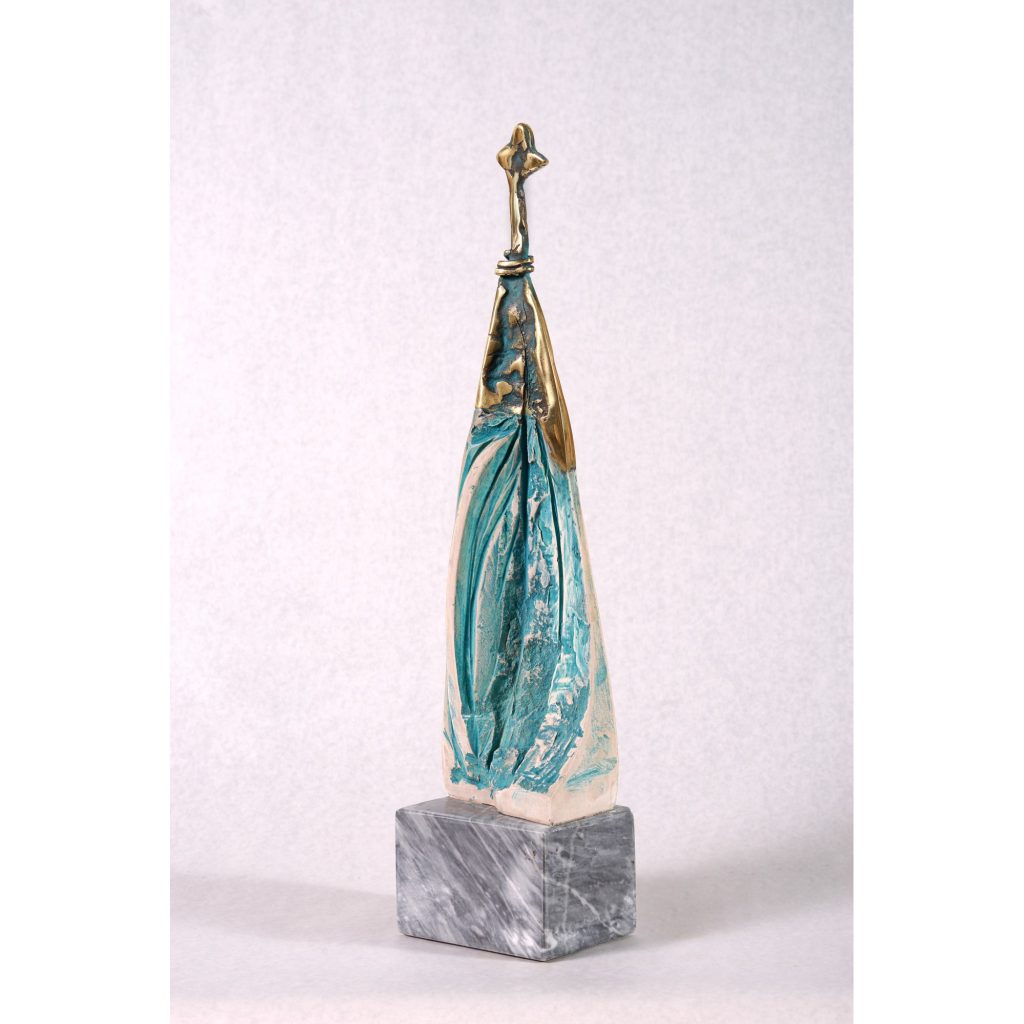 Turn – sculptură în bronz, artist Liviu Bumbu – Liviu Bumbu – O Galerie de Artă