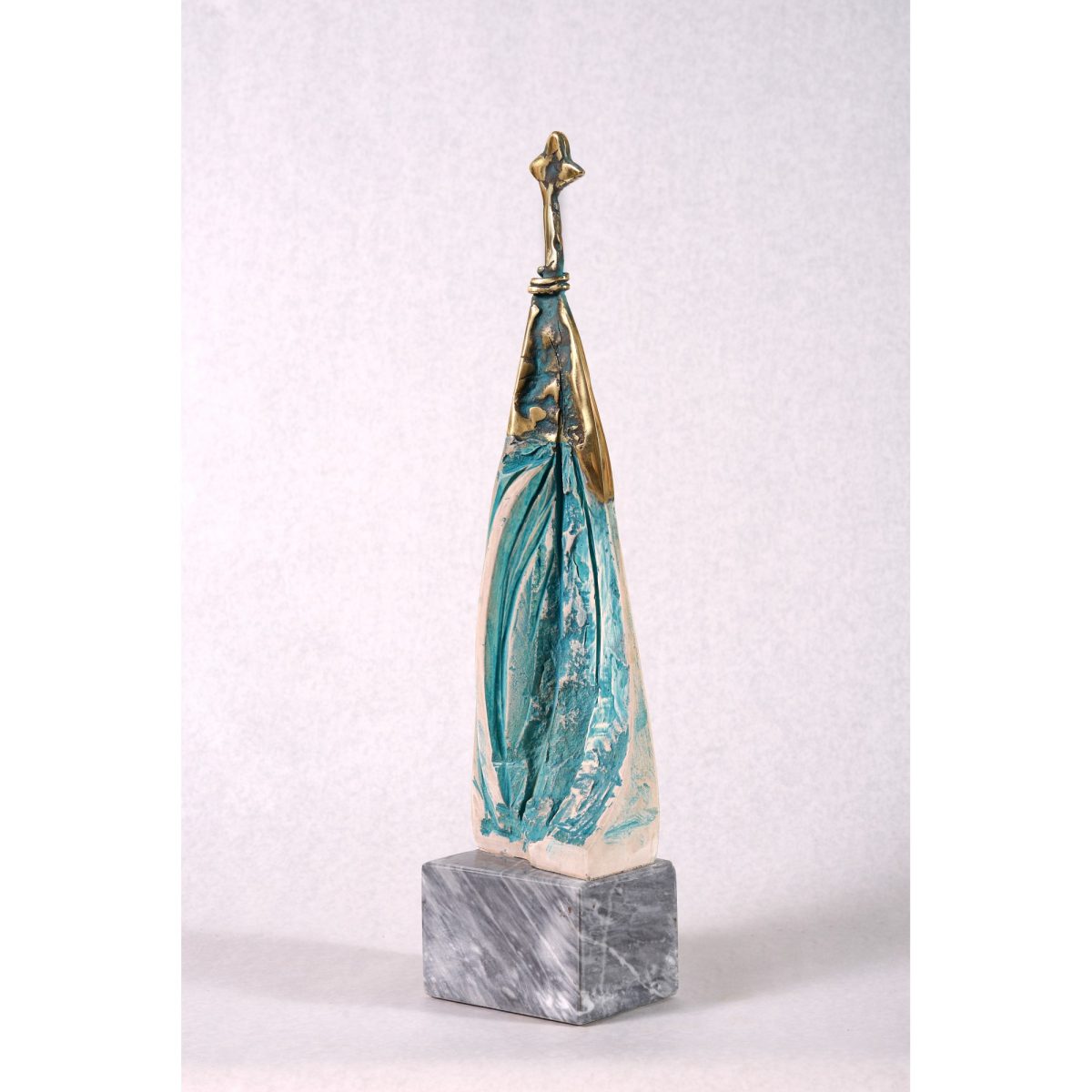 Turn – sculptură în bronz, artist Liviu Bumbu – Liviu Bumbu – O Galerie de Artă