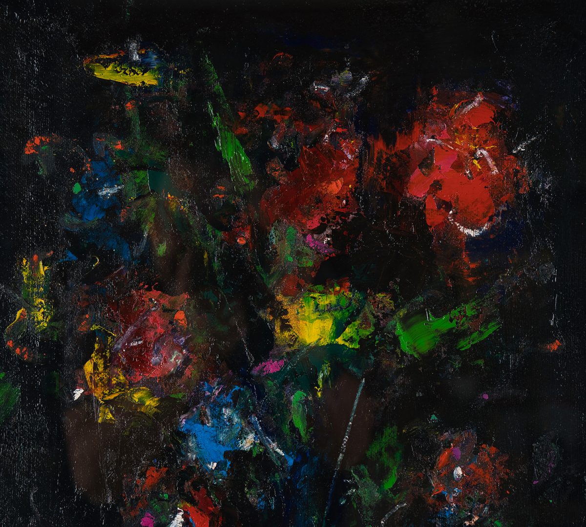 Parfum nocturn II – pictură în ulei, artist Iurie Cojocaru – Iurie Cojocaru – O Galerie de Artă