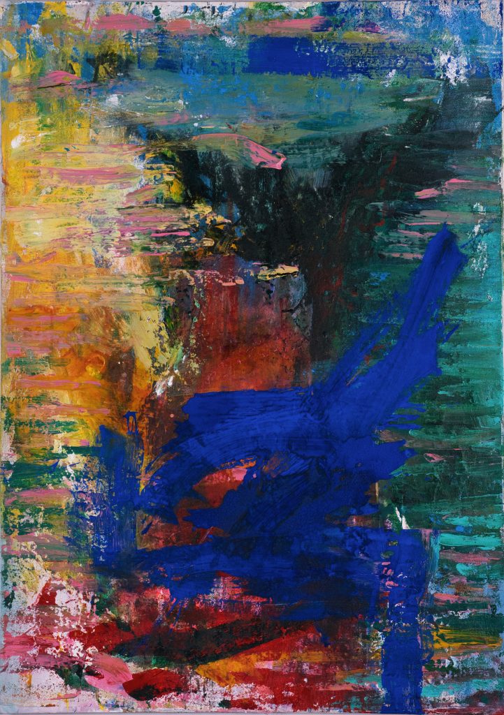 Amprente – pictură în ulei, artist Iurie Cojocaru – Iurie Cojocaru – O Galerie de Artă