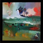 Primăvara 1 – pictură în acrilic, artist Emanuel Bumbu – Emanuel Bumbu – O Galerie de Artă