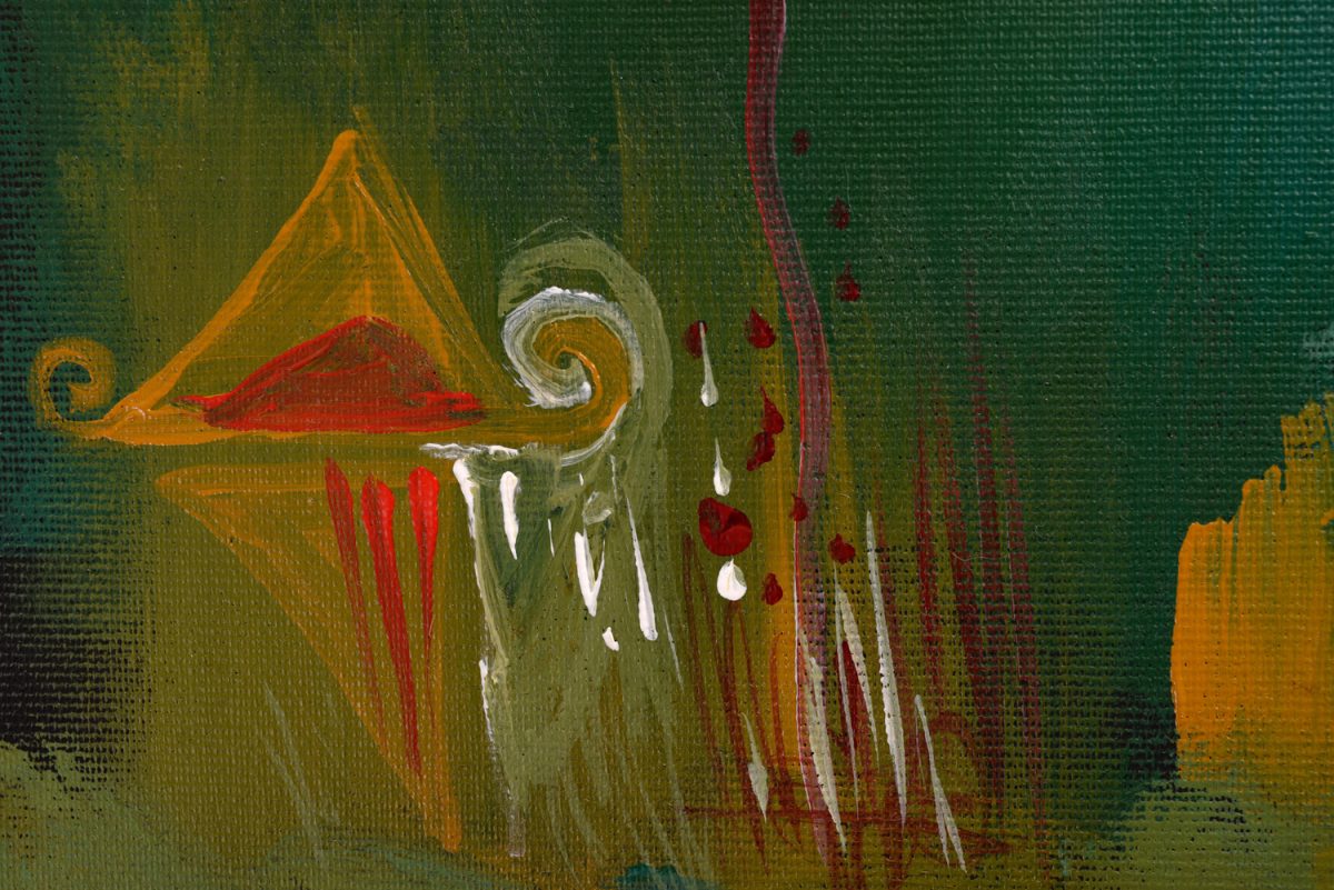 Primăvara 1 – pictură în acrilic, artist Emanuel Bumbu – Emanuel Bumbu – O Galerie de Artă