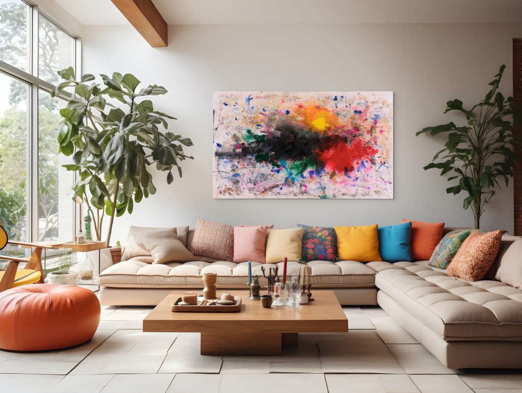 Pulsul Universului – pictură în ulei, artist Iurie Cojocaru – Iurie Cojocaru – O Galerie de Artă