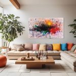 Pulsul Universului – pictură în ulei, artist Iurie Cojocaru – Iurie Cojocaru – O Galerie de Artă