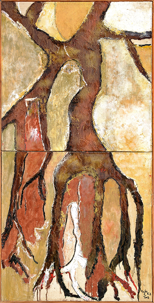 Radix – pictură în ulei, artistă Katalin Hajdu – Katalin Hajdu – O Galerie de Artă