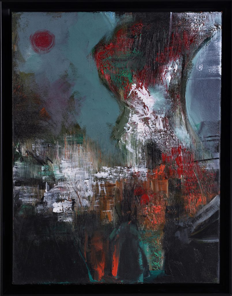 Reflexie – pictură în acrilic, artist Emanuel Bumbu – Emanuel Bumbu – O Galerie de Artă