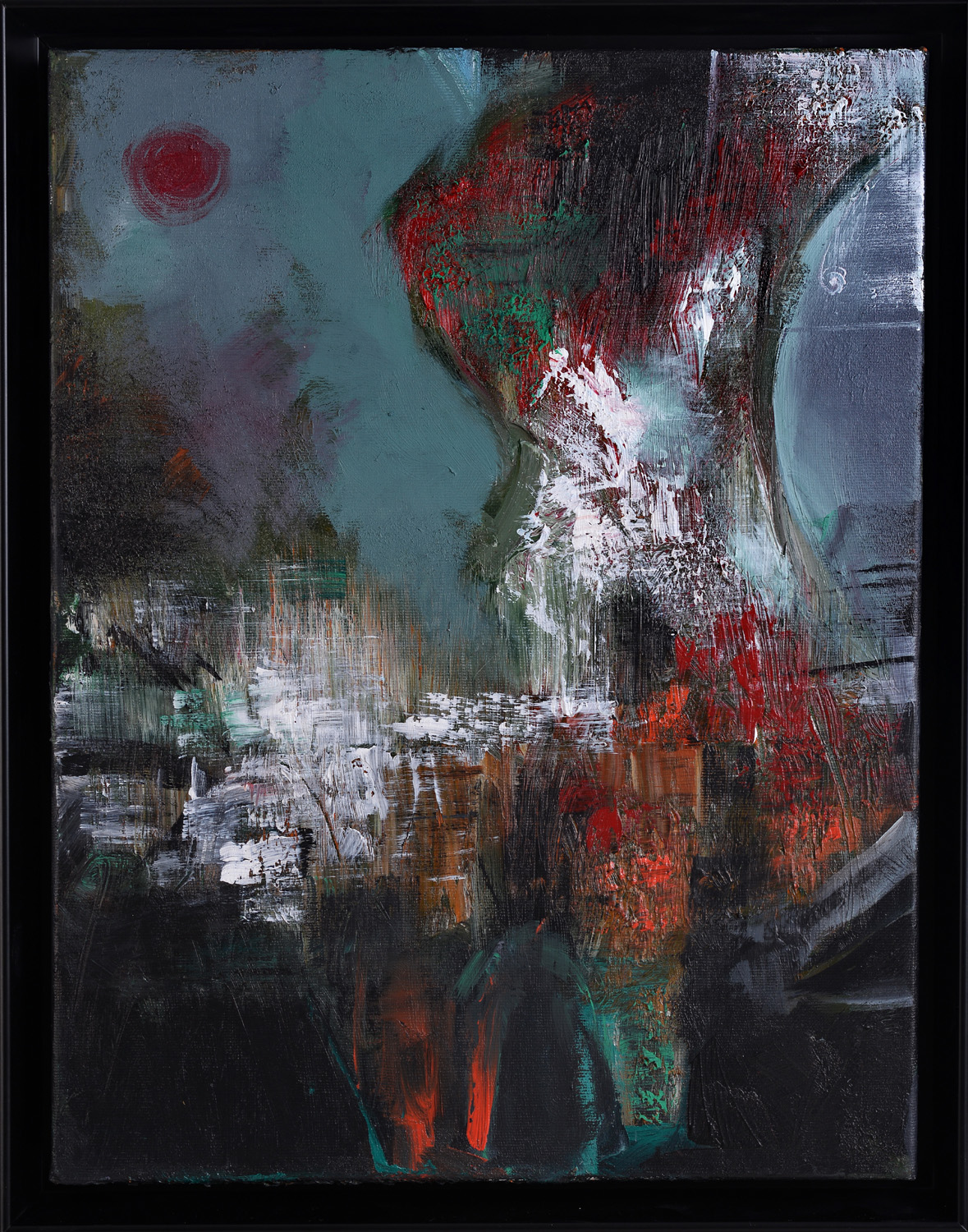 Reflexie – pictură în acrilic, artist Emanuel Bumbu – Emanuel Bumbu – O Galerie de Artă
