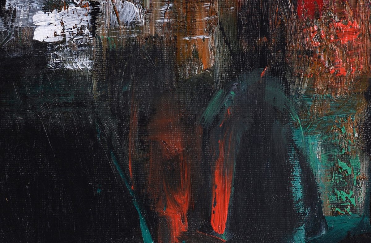 Reflexie – pictură în acrilic, artist Emanuel Bumbu – Emanuel Bumbu – O Galerie de Artă