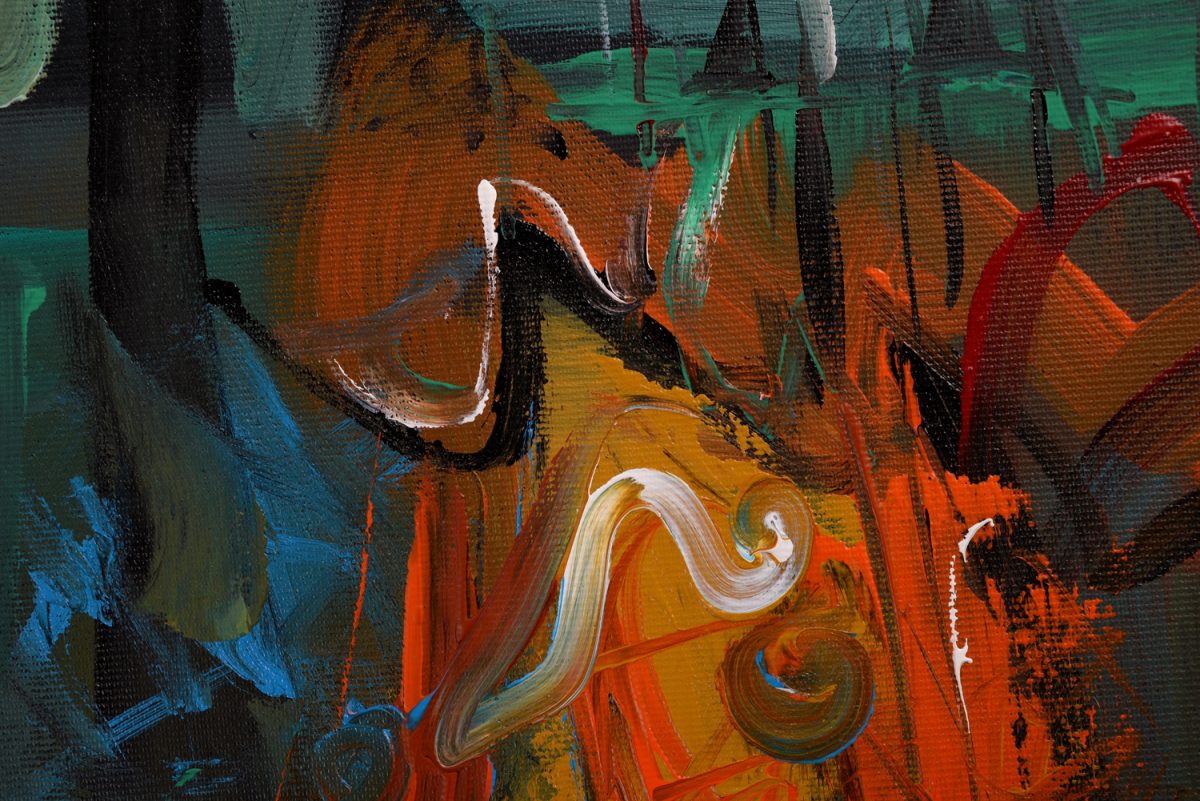 Relevanță – pictură în acrilic, artist Emanuel Bumbu – Emanuel Bumbu – O Galerie de Artă