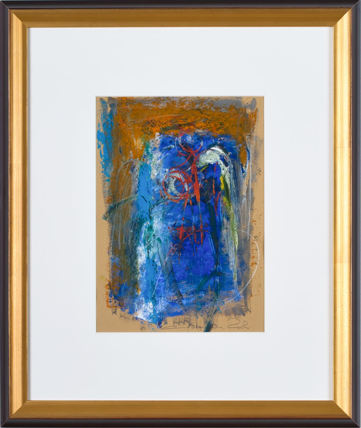 Trup înaripat I – pictură în ulei, artist Iurie Cojocaru – Iurie Cojocaru – O Galerie de Artă