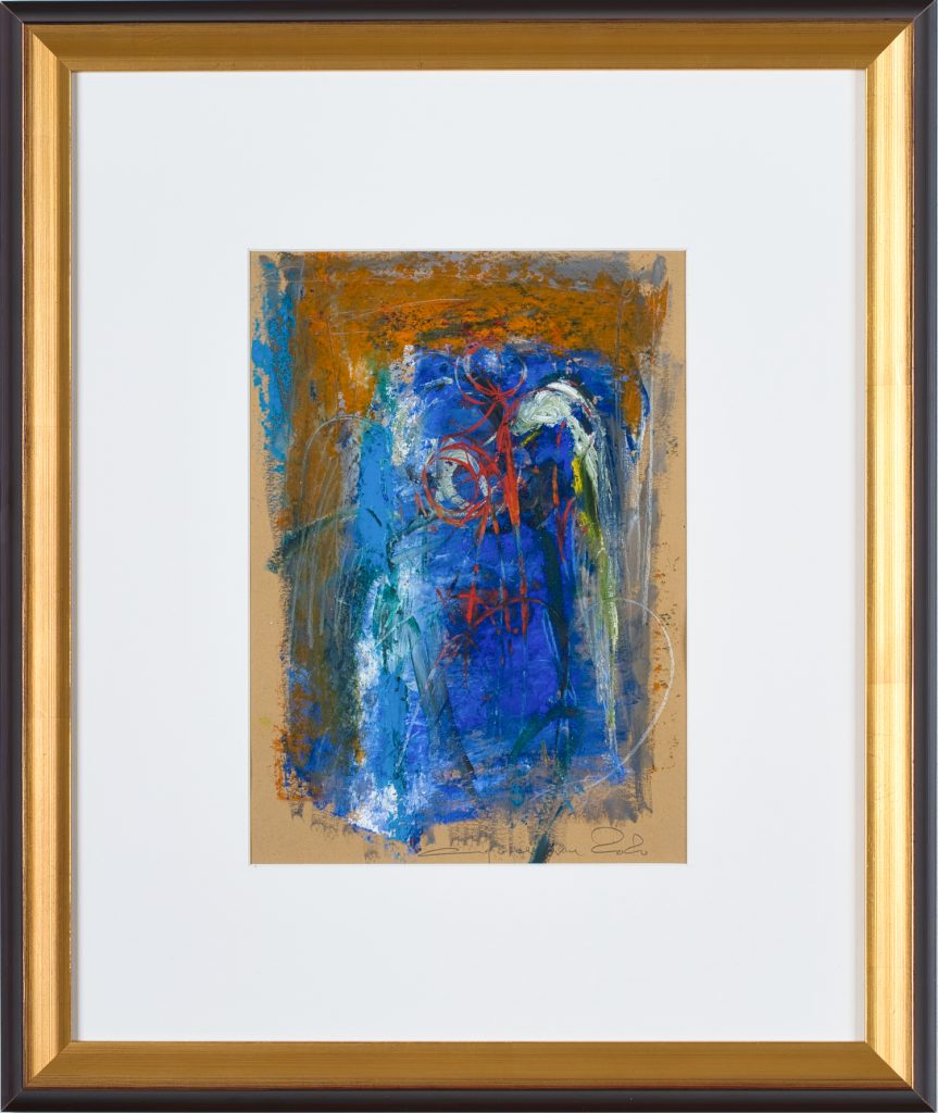 Trup înaripat I – pictură în ulei, artist Iurie Cojocaru – Iurie Cojocaru – O Galerie de Artă