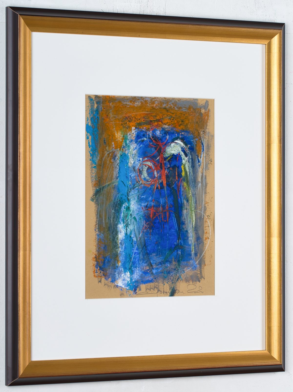Trup înaripat I – pictură în ulei, artist Iurie Cojocaru – Iurie Cojocaru – O Galerie de Artă