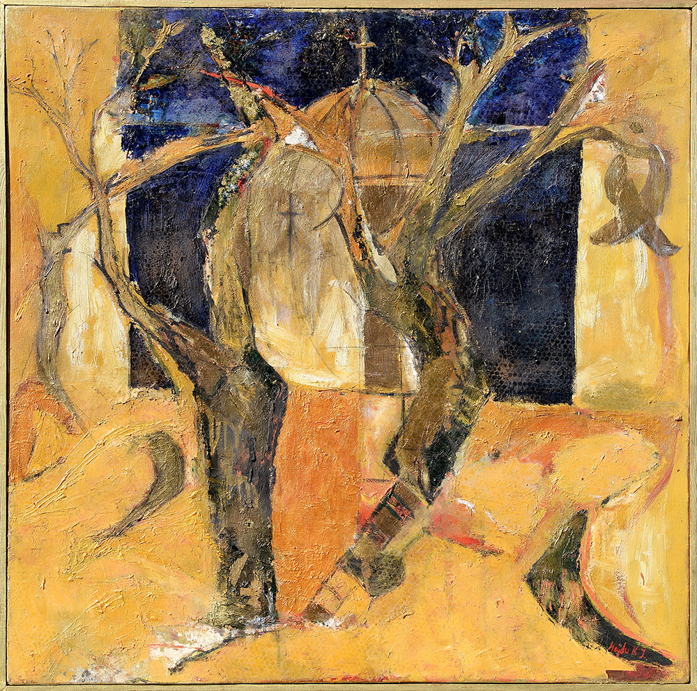 Scara – pictură în ulei, artistă Katalin Hajdu – Katalin Hajdu – O Galerie de Artă